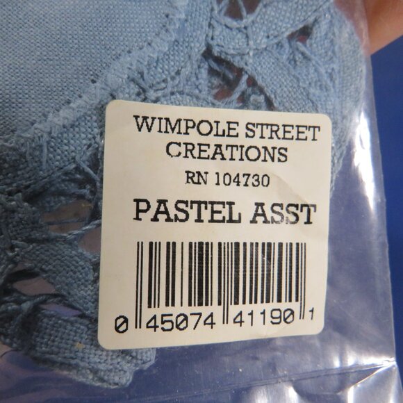 Battenberg Blue (3) Circular Coaster Lace - Picture 7 of 8